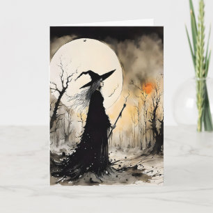 Cartão Halloween Assustador