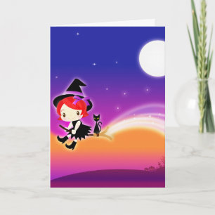 Cartão Halloween Assustador