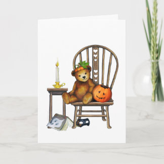 Cartão Halloween Bear Card