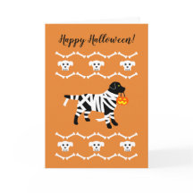 Halloween Black Labrador Mummy