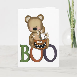 Cartão Halloween Boo Bear