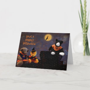 Cartão Halloween Buddies II