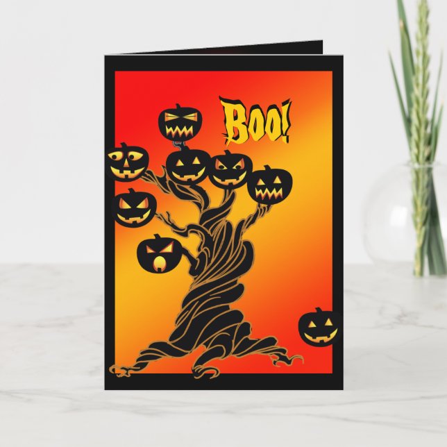Cartão Halloween Card (Frente)