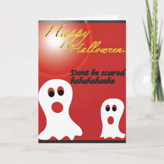 Cartão Halloween Card