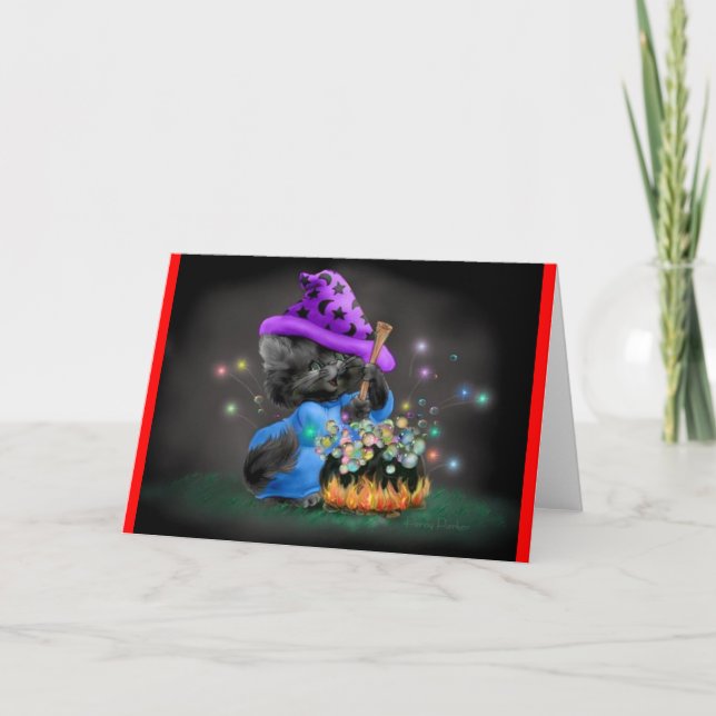 CARTÃO HALLOWEEN CARD (Frente)
