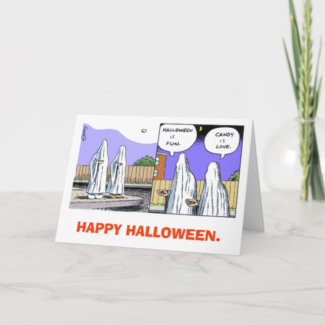 Cartão Halloween Card #3 (Frente)
