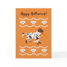 Halloween Chocolate Labrador Mummy