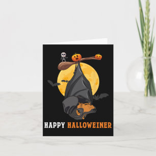 Cartão Halloween De Abóbora Para Mulheres &amp; Cão De En