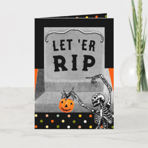 Cartão Halloween Divertido