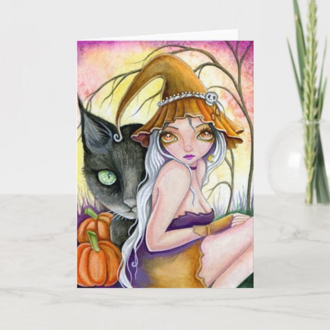 Cartão Halloween  Duo - blank card (Frente)