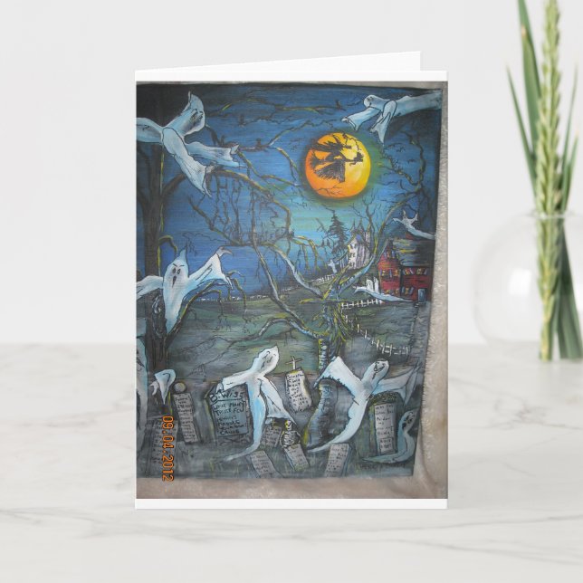 Cartão Halloween Fun for everyone (Frente)