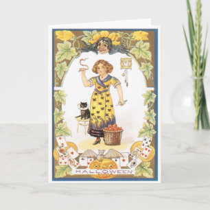 Cartão Halloween Fun Vintage Card