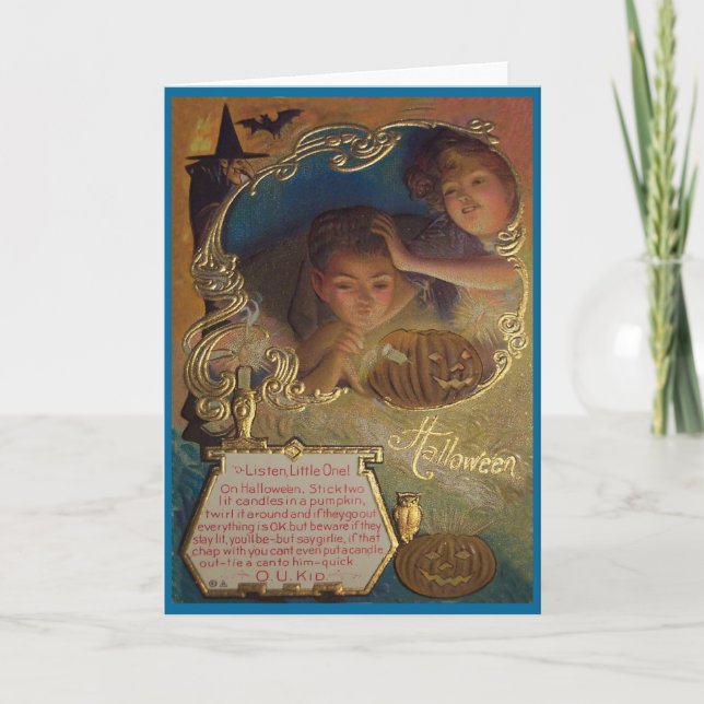 Cartão Halloween Greeting Card (Frente)