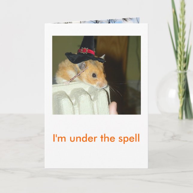 Cartão Halloween Greeting Card 1 (Frente)