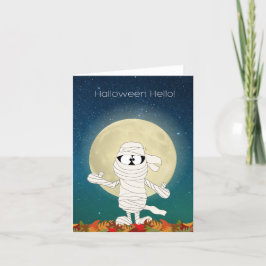 Cartão Halloween Hello