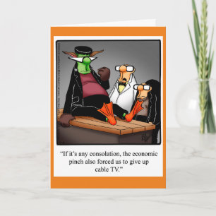 Cartão Halloween Humor Greeting Card