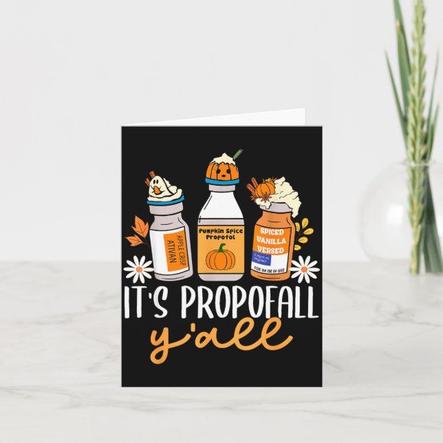 Cartão Halloween Icu Nurse Its Profall Y'all Crna Icu Fal (Frente)