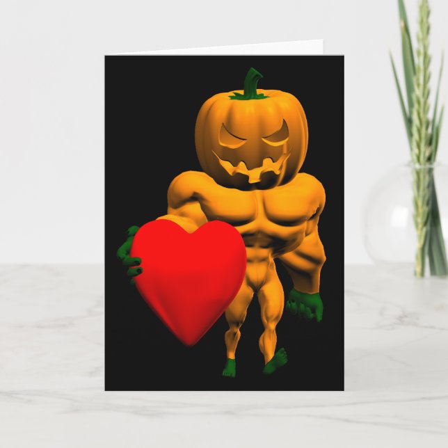 Cartão Halloween Lover (Frente)