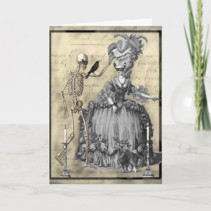 Cartão Halloween Mascarada Ball