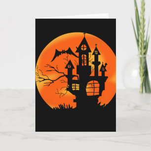 Cartão Halloween Moon