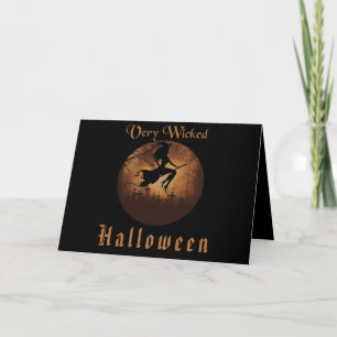 Cartão Halloween Muito Mal
