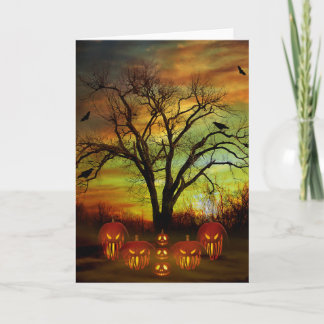 Cartão Halloween Night Greeting Card