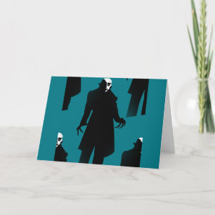Cartão halloween nosferatu