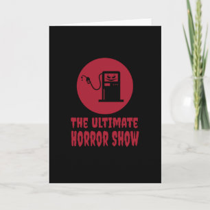Cartão Halloween - O Show de Terror Definitivo na Estação