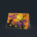 Cartão Halloween Party<br><div class="desc">Halloween Party Card - See our other products and collections,  choose a gift for you and your dear ones. 
Thanks for buying in our store. Come again. :)</div>