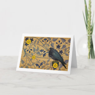 Cartão Halloween Raven