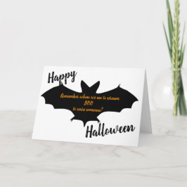 Cartão Halloween - Remember when