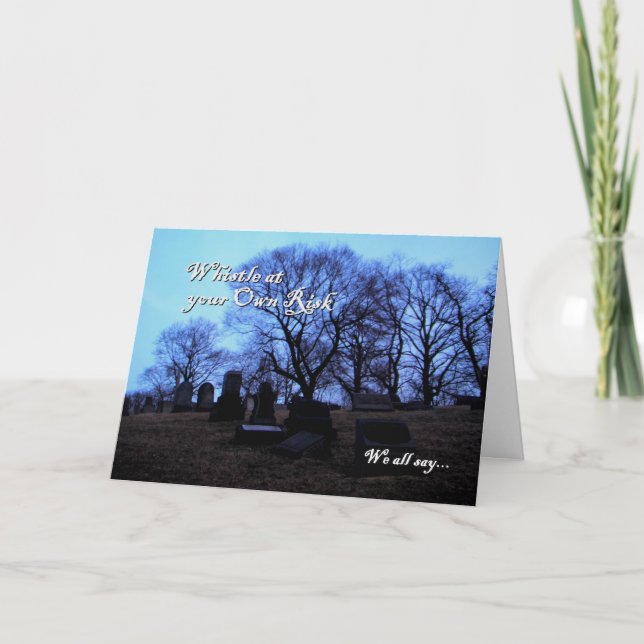 Cartão Halloween - Sapatinho, de Todos Nós (Frente)