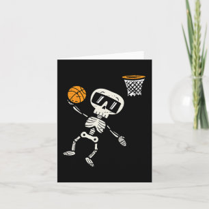Cartão Halloween Skeleton Basball Costume Boys Kids Me