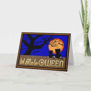 Cartão Halloween Spirit Greeting Card