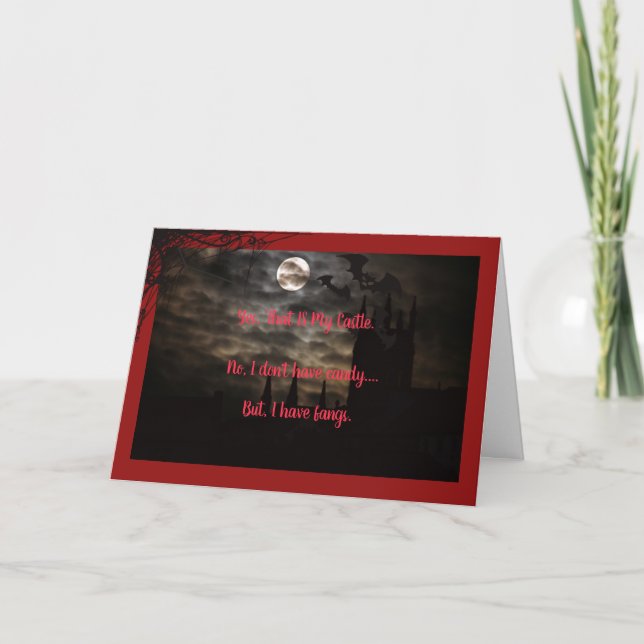 Cartão Halloween Spookfest Folded Greeting Card (Frente)