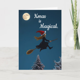 Cartão Halloween themed Xmas Card