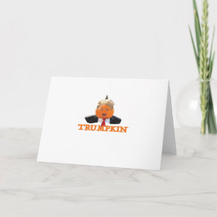 Cartão Halloween Trumpkin