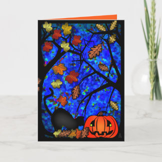 Cartão Halloween Wish