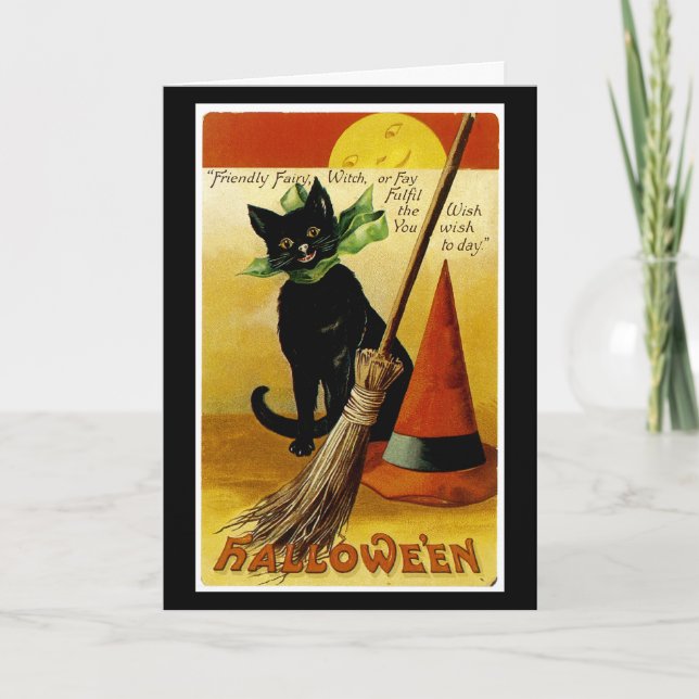 Cartão Halloween Wish (Frente)