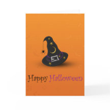 Halloween Witch Hat with Spider