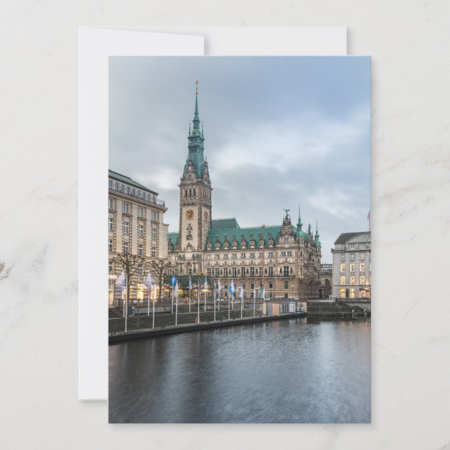 Cartão Hamburgo Alemanha (Frente)
