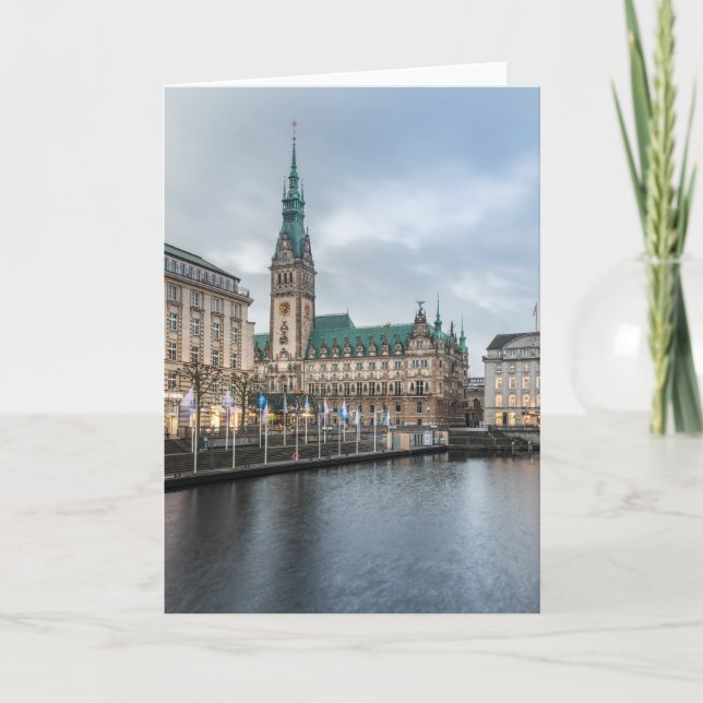 Cartão Hamburgo Alemanha (Frente)