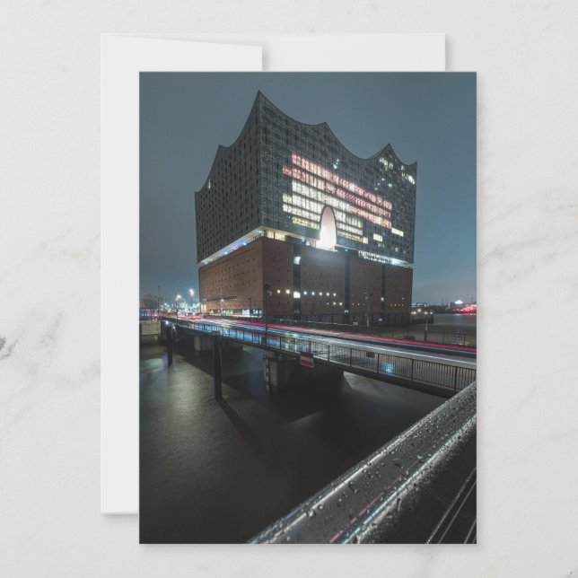 Cartão Hamburgo Alemanha (Frente)