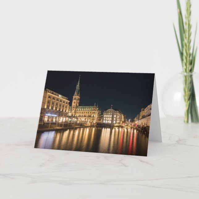 Cartão Hamburgo Alemanha (Frente)