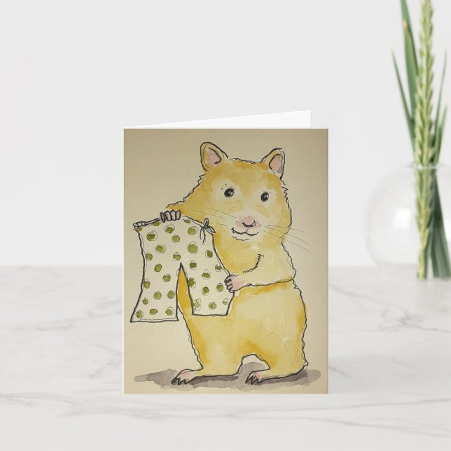 Cartão Hammy's Comfy Pants (Frente)