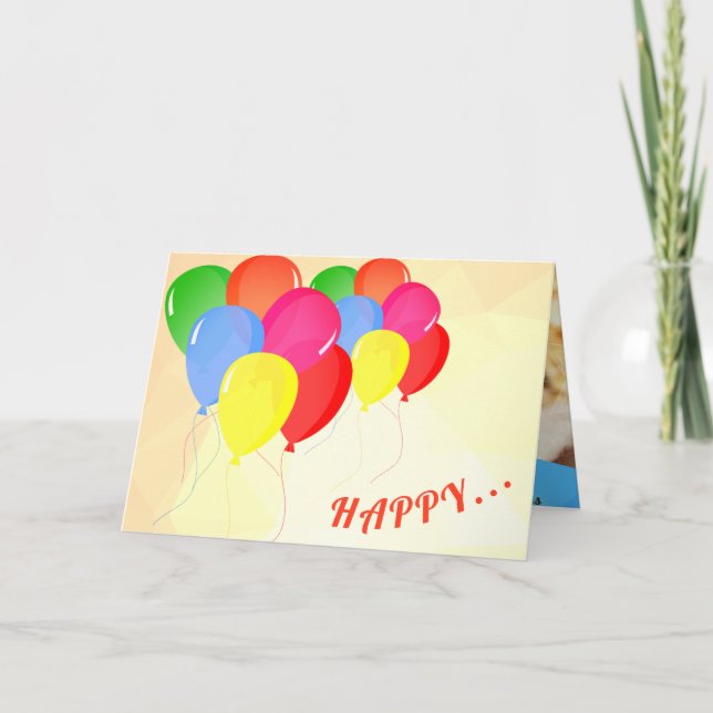 Cartão Hammyville - Hamster Surprise Happy Birthday Card (Frente)