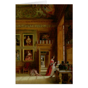 Cartão Hampton Court, 1849