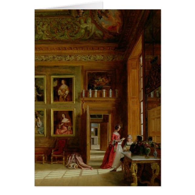 Cartão Hampton Court, 1849 (Frente)