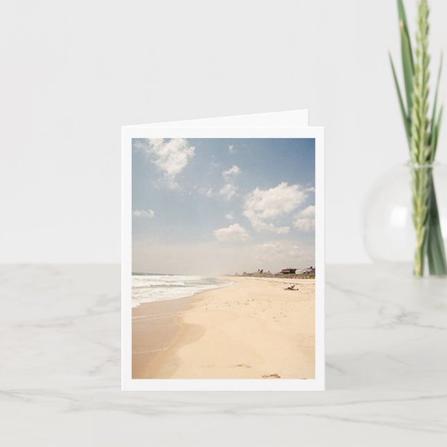 Cartão Hamptons Beach NOTE CARD (Frente)
