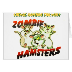 CARTÃO HAMSTER DO ZOMBI